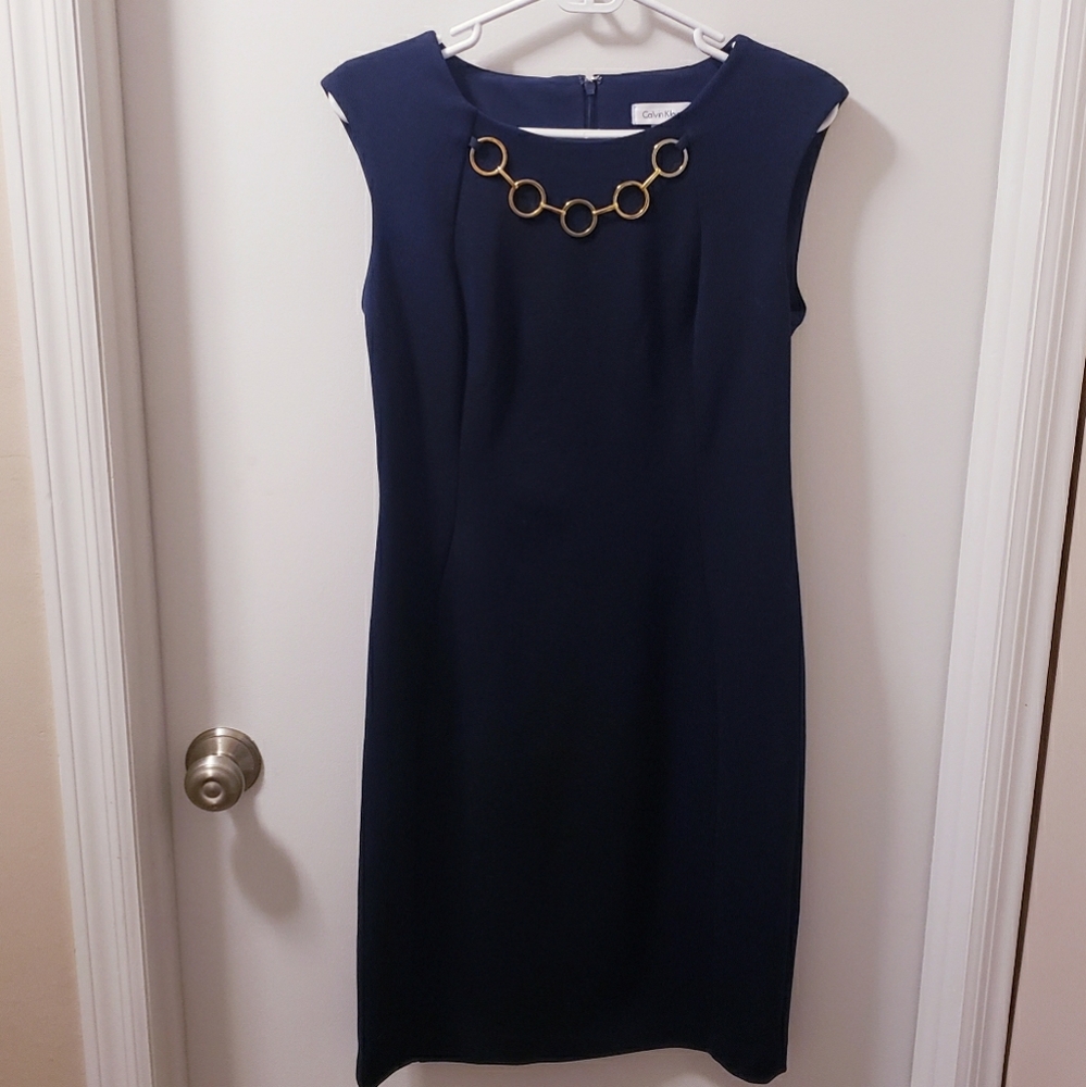 Calvin Klein fitted dress